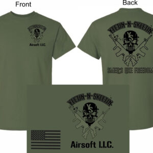 Full Wrap All American T-Shirt (Multiple Colors Available for Order)